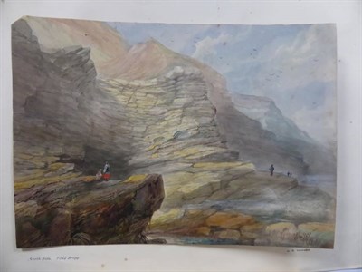 Lot 196 - John Glover (1767-1849) Classical rural scene Watercolour, together with four other four other...