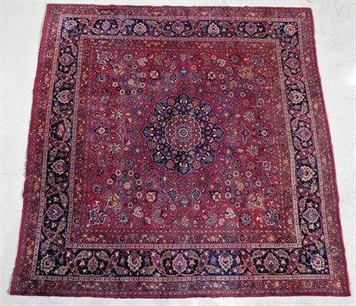 Lot 1177 - Khorasan Carpet of unusual size North East Iran, circa 1900 The raspberry field of vines around...