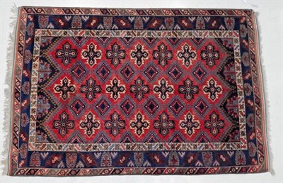 Lot 1219 - Dosemalti Carpet West Anatolia, late 20th century The blood red field with columns of cruciform...