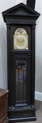 Lot 1251 - An Impressive Chiming Longcase Clock, retailed by Hierro Gonzalez & Co, Habana, circa 1900,...