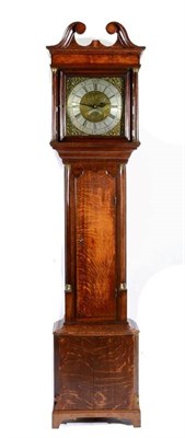 Lot 1264 - An Oak Thirty Hour Longcase Clock, signed Butterworth, Rochdale, circa 1770, swan neck...