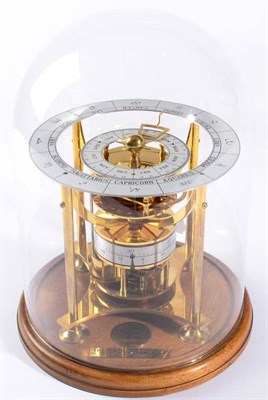 Lot 1285 - The Heritage Collection Limited Edition Brass Orrery Calendar Mantel Clock, The Heritage...