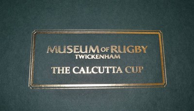 Lot 360 - Museum of Rugby Twickenham two limited edition books, (i) The Laws of Rugby Football No.222/500...