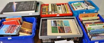 Lot 1033 - Six boxes of miscellaneous books and publications, including gardening, travel, religion,...