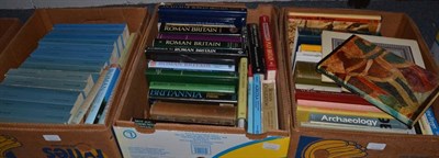 Lot 1035 - Eleven boxes of books, predominantly Roman, Greek, Archaeological; and other historical...