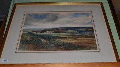 Lot 1090 - J Barrie Hustle, Yorkshire Dales, watercolour