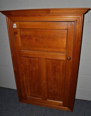 Lot 1120 - A pine kitchen single door wall cabinet