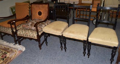 Lot 1125 - Ten various 19th century and later chairs