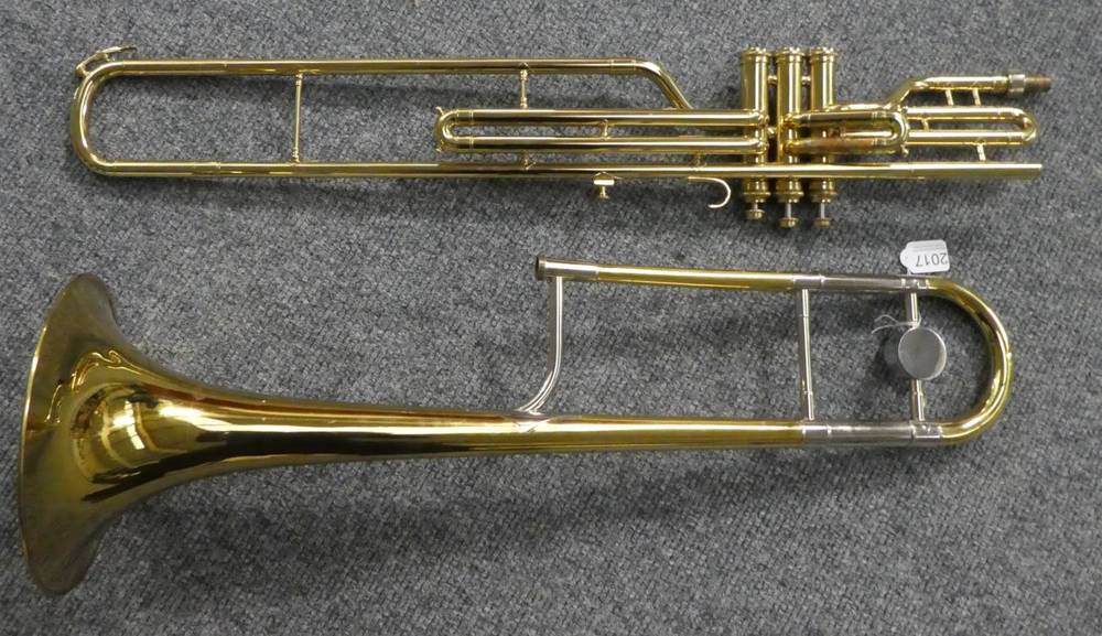 Lot 2017 King 3B Concert Trombone with hand slide
