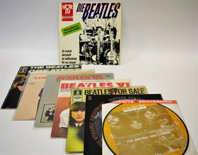 Lot 2071 - The Beatles Long Playing Records The Beatles Greatest, Introducing the Beatles (Vee Jay...