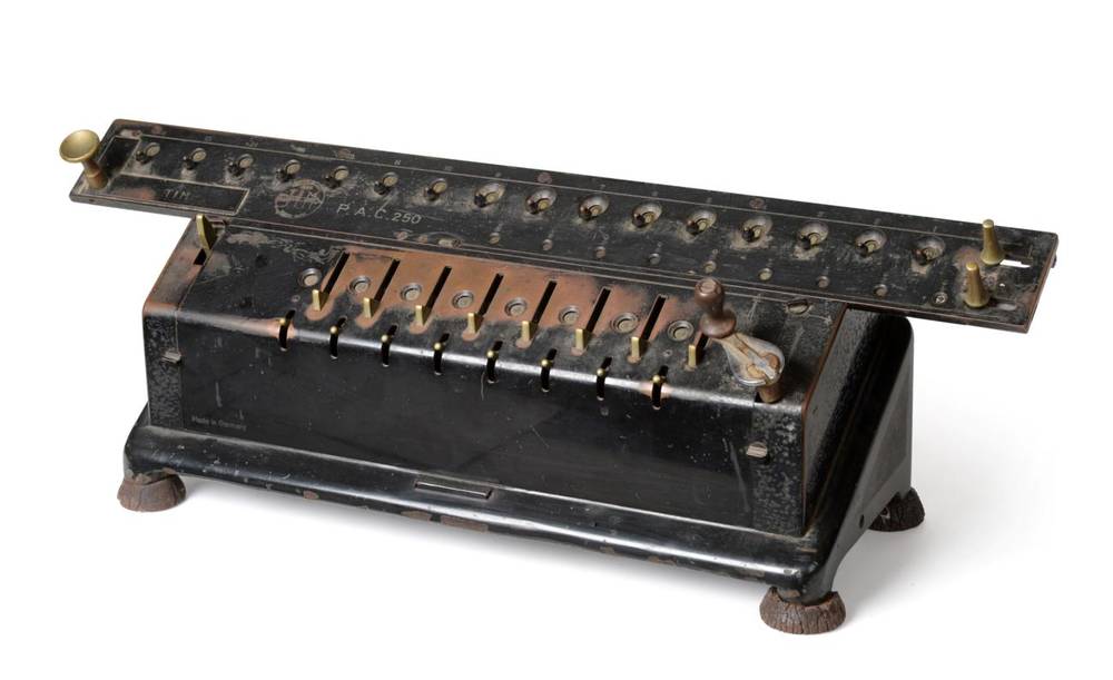 Tim Tim Machine Lot 2085 - TIM (Time Is Money) Mechanical Calculating