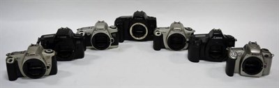 Lot 2154 - Various Cameras including Canon EOS500, EOS10 and others (7)