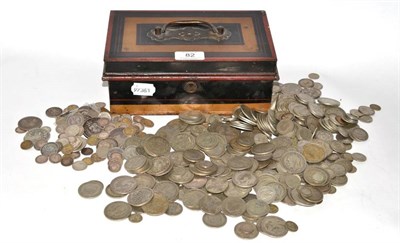 Lot 82 - British pre-decimal silver coins, pre-1920, approx. 430g of 0.925 (sterling) silver issues...