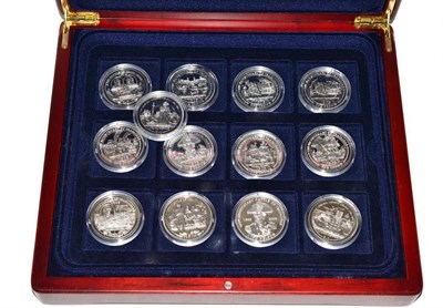 Lot 107 - The Vice-Admiral Lord Nelson Collection, 2005-2007, a 24-coin collection of World silver proof...