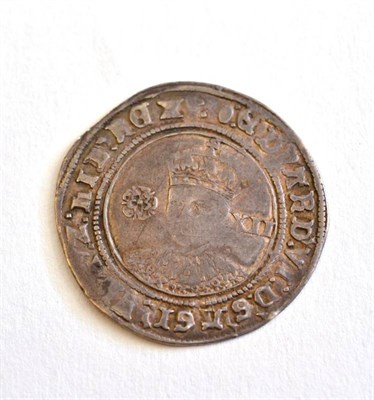 Lot 136 - Edward VI (1547-1553), Shilling, fine silver issue, facing bust, Tudor rose left, mark of value...