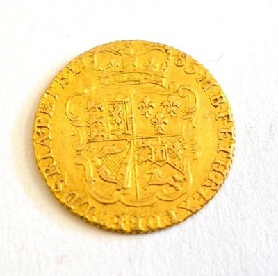 Lot 154 - George III (1727-1760), Half Guinea, 1785, fourth laureatte head right, rev. crowned shield of...