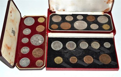 Lot 180 - George VI (1937-1952), Proof set, 1950, halfcrown down to farthing (9 coins), (S.PS17);...