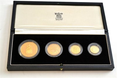 Lot 182 - Elizabeth II (1952-), gold proof sovereign collection, 1989, 500th Anniversary issue of the...