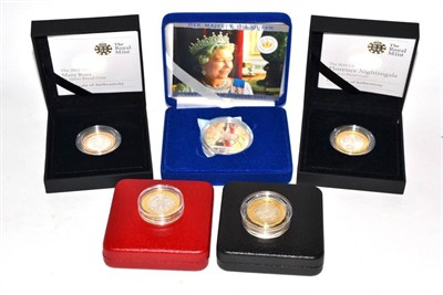 Lot 207 - Elizabeth II (1952-), silver proof Crown, 2002, Queen's Golden Jubilee, (S.L10); silver proof...