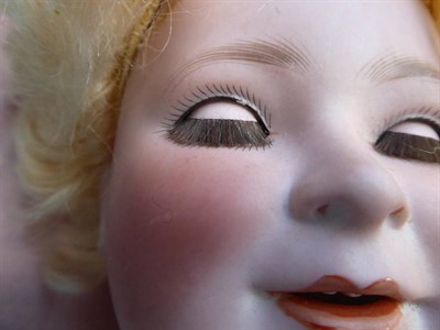 Lot 2027 - A Rare German Porzellanfabrik Burggrub Princess Elizabeth Bisque Head Doll In Original Box,...