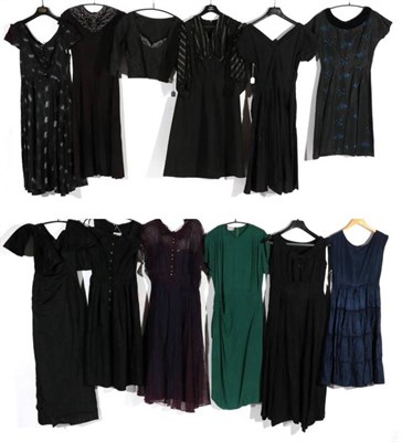 Lot 2117 - Assorted Circa 1950s and Later Evening Dresses, comprising Mothers Beautiful of Miami Beach...