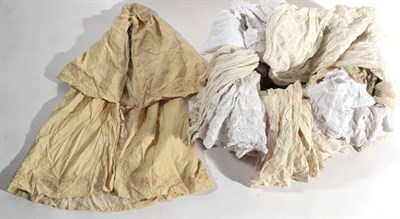 Lot 2163 - Assorted Late Victorian/Edwardian Baby and Toddler Clothing, including silk and cotton...