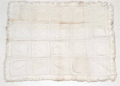 Lot 2233 - From the Estate of Hannah Hauxwell (1926-2018) A Late 19th Century Patchwork Quilt, patched...