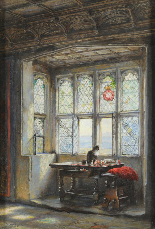 17th Century Interiors Landscape Interior View Croft Castle Is A Late