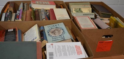 Lot 1138 - Three boxes of assorted novels and other literature