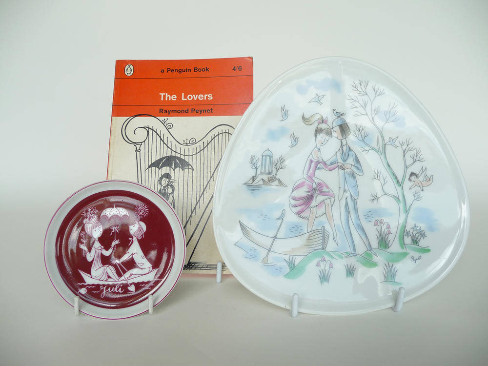 Lot 1820 - A Group of Rosenthal Porcelain, designed by Raymond Peynet, comprising a set of twelve calendar...