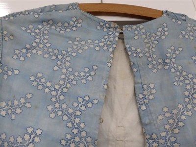 Lot 1063 - A group of assorted costume including Victorian blue cotton printed dress, red wool cape,...