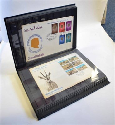 Lot 9 - Arabia Collection in a luxury Lighthouse Stockbook - Excellent collection of Abu Dhabi, Bahrain and