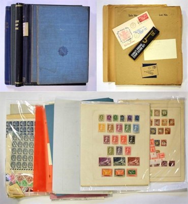 Lot 35 - Large Plastic Box of All World - Interesting lot with albums, packets, part sheets of u.m. With...