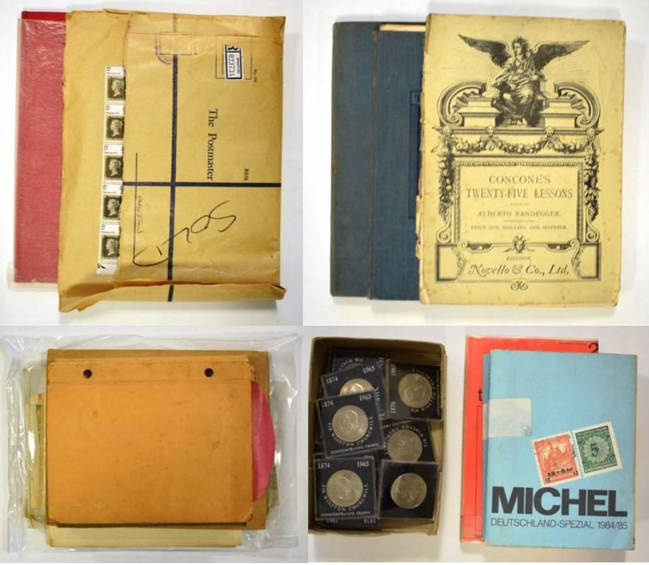 Lot 36 - Large Plastic Box of All World - Interesting lot with some France and Germany, world albums and...