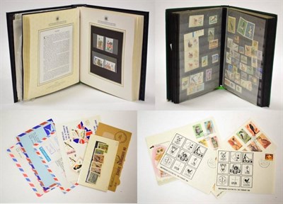 Lot 55 - Commonwealth and World in 7 volumes. With GB, some interest in Rhodesia, British Africa, Bird...