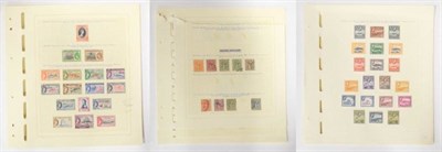 Lot 92 - Commonwealth Collection on Leaves. Includes many useful mint or used sets. With Antigua 1953 to...