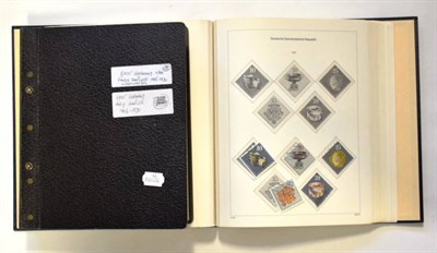 Lot 109 - East Germany Collection in album and stockbook - Collection of u.m. in a large stock album,...