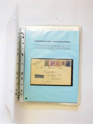 Lot 118 - Hong Kong - Postal History. A small but valuable collection of Postal History 1921 to 1938....