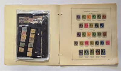 Lot 130 - Luxembourg Collection - An extensive and valuable collection from 1852 to 1950's on leaves and...