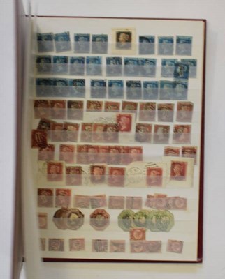 Lot 154 - GB Collection 1840 to 1963 in a Stockbook. Huge cat value and lots of duplication but very variable
