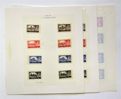 Lot 177 - GB QE2 High Values Collection - Includes 1958 De La Rue Castles set mint and used, 1959 De La...