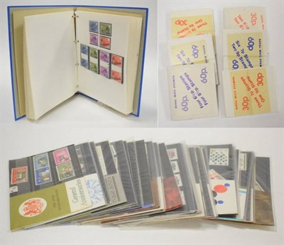 Lot 182 - GB Mainly Decimal Assortment - late 1960's to mid 1980's. With gutter pairs, packs, booklets,...