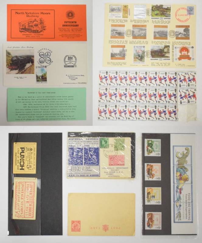 Lot 245 - Booklets - Pair of 1935 intact booklets, one being 1935 Jubilee, the other being a scarce 5/-...