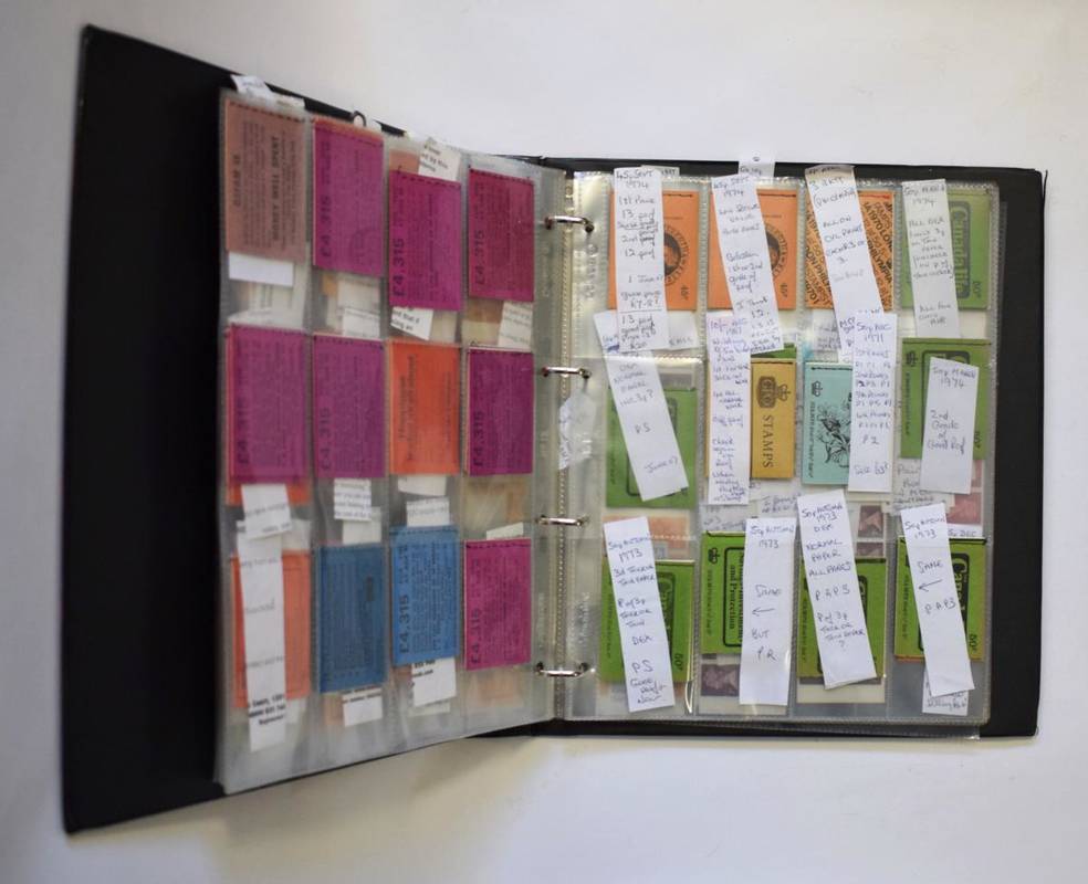 Lot 246 - GB Booklets Collection - With pre decimal booklets to 10/- and decimal from 10p to £1 with...