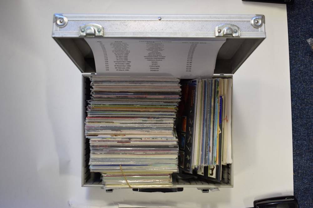 Lot 252 - Presentation Packs Collection 1977 to 2015 in an expensive aluminium storage case. Stated to...