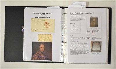 Lot 260 - Collection of Free Fronts - Many Relating to Dukes of Wellington, Peninsular Wars and Waterloo...