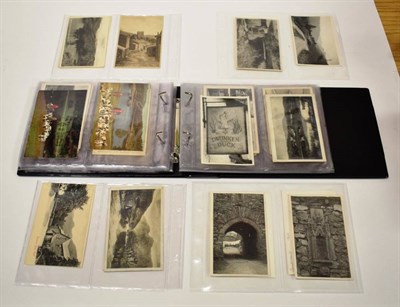 Lot 282 - Langdale, Coniston and Hawkshead - A collection of topographical mainly vintage cards in a...