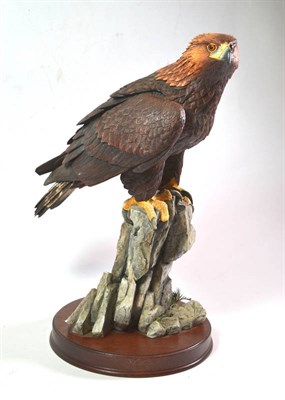 Lot 71 - Border Fine Arts 'Master of the Skies' (Golden Eagle), model No. B0529 by Richard Roberts,...