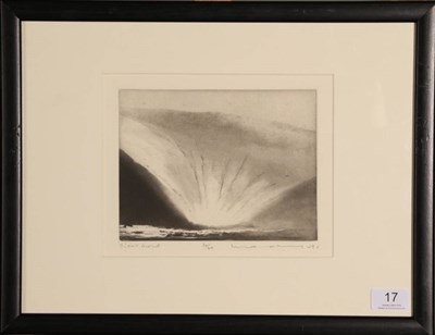 Lot 17 - Norman Ackroyd CBE, RA (b.1938) ''Nowt Bield'' Signed and dated (19)96, inscribed and numbered,...