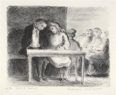 Lot 28 - Edward Jeffrey Irving Ardizzone, CBE, RA (1900-1979) ''Young Lovers'' Signed, inscribed and...
